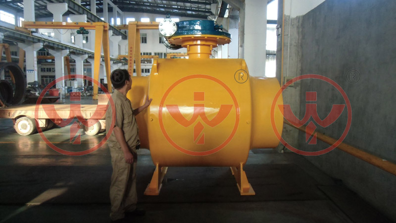 Factory live:Welded ball valve